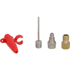 FISCHER Fahrrad-Luftpumpen-Adapter-Set 4-teilig -Campingbedarf Geschäft 550e54255f0d2697e0244281b54b94ab