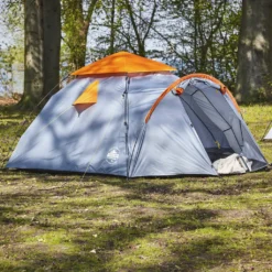Where Tomorrow Pop Up Familienzelt Wurfzelt 3 Personen Zelt Camping Festival Blau 220 X 220 X 130 Cm -Campingbedarf Geschäft 55155376cb46bfb34103f594415e622b