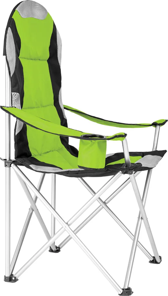 Tectake 2 Campingstühle Mit Polsterung - Grün – Bild 2