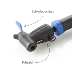 FISCHER Mini Fahrrad Luftpumpe Höhe: 265 Mm -Campingbedarf Geschäft 591fb6f7fd36496a5d84dd4f13a3d999