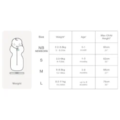 Love To Dream Baby-Schlafsack Swaddle Up Lite Stufe 1 S Textgrau -Campingbedarf Geschäft 5f5089dc78b4749a3f480f14429ccc9b