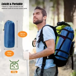 Freetoo Isomatte, Isomatte Ultraleicht, Isomatte Outdoor, Dicke Isomatten Camping Ultraleicht Mit Kissen Isomatte Selbstaufblare Schlafmatte, Wasserdichte & Faltbare -Campingbedarf Geschäft 617d2f30e82a9a381653f367e4e45a57