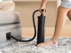 Intex 68615 Quick Doppelhub Luftpumpe, Höhe: Ca. 48 Cm - Farbe: Schwarz -Campingbedarf Geschäft 623ba0233b200afa20908e835a1564fc