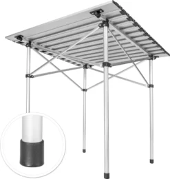 Tectake Camping Klapptisch Aus Aluminium Inkl. Tasche 70x70x70cm - Grau -Campingbedarf Geschäft 6325d92e092d3315373c74b18a2c6ddc