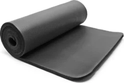 Campingmatte Schwarz 190x100x1.5cm Isomatte Zeltmatte Schlafmatte Festival Rutschfest Extradick