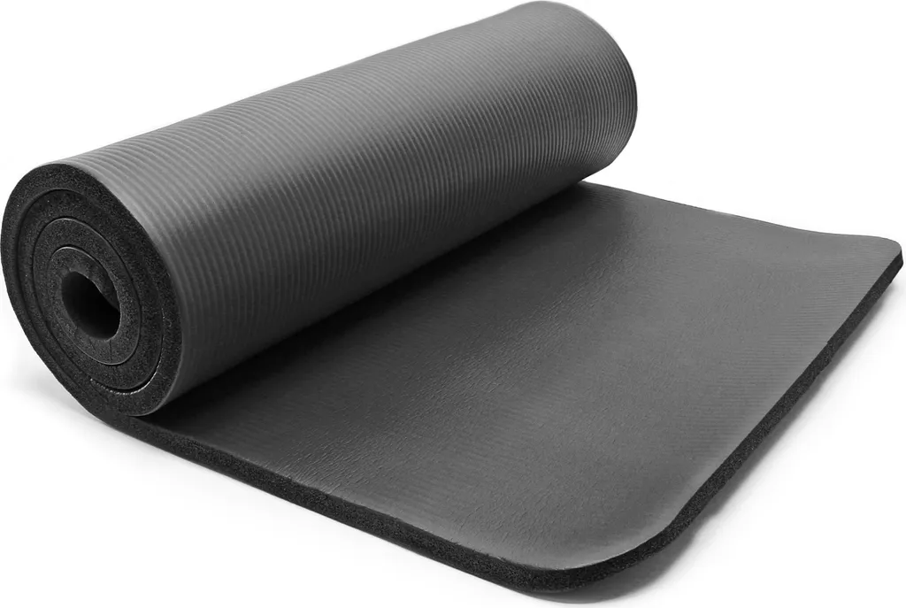 Campingmatte Schwarz 190x100x1.5cm Isomatte Zeltmatte Schlafmatte Festival Rutschfest Extradick