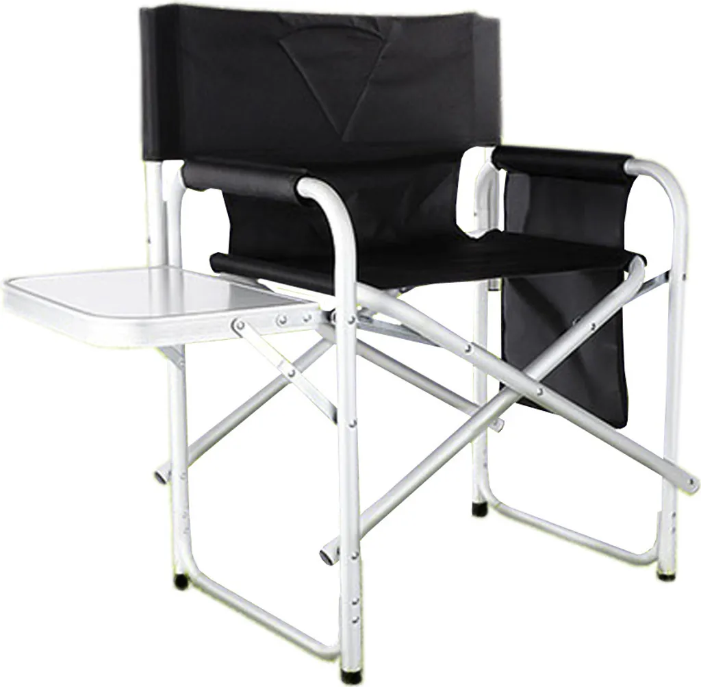 Regiestuhl Mit Tisch Und Tasche - 47x57x79cm - Aluminium-Polyester - Max 120kg – Bild 2