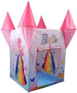 Knorr Toys Barbie Schloss Dreamtopia - Maße: Innen 76 X 76 X 98 Cm - Außen: 114 X 114 X 133 Cm - Farbe: Rosa/bunt; 84559 -Campingbedarf Geschäft 6727b2f1279beeaba7f5eadca22abecd