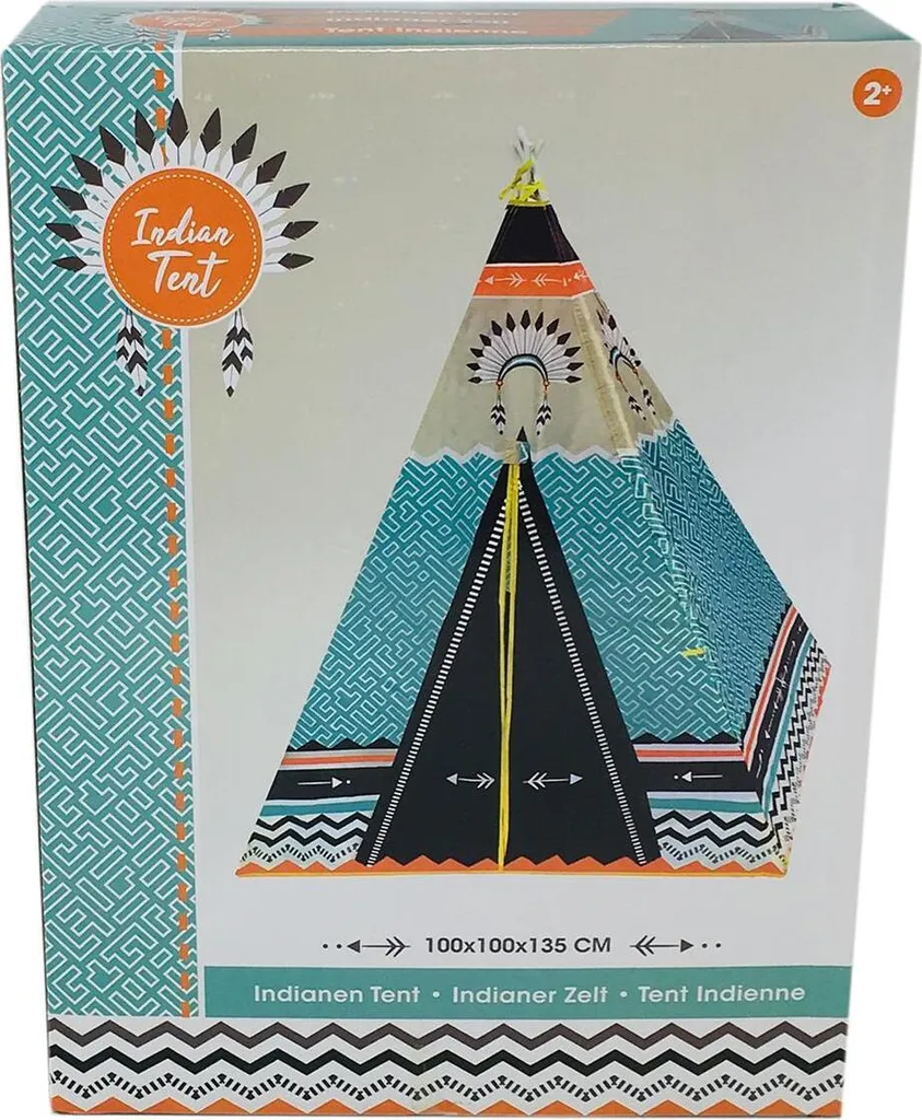 Tipi Zelt Wigwam Kinderzelt Zelt Spielzelt – Bild 4