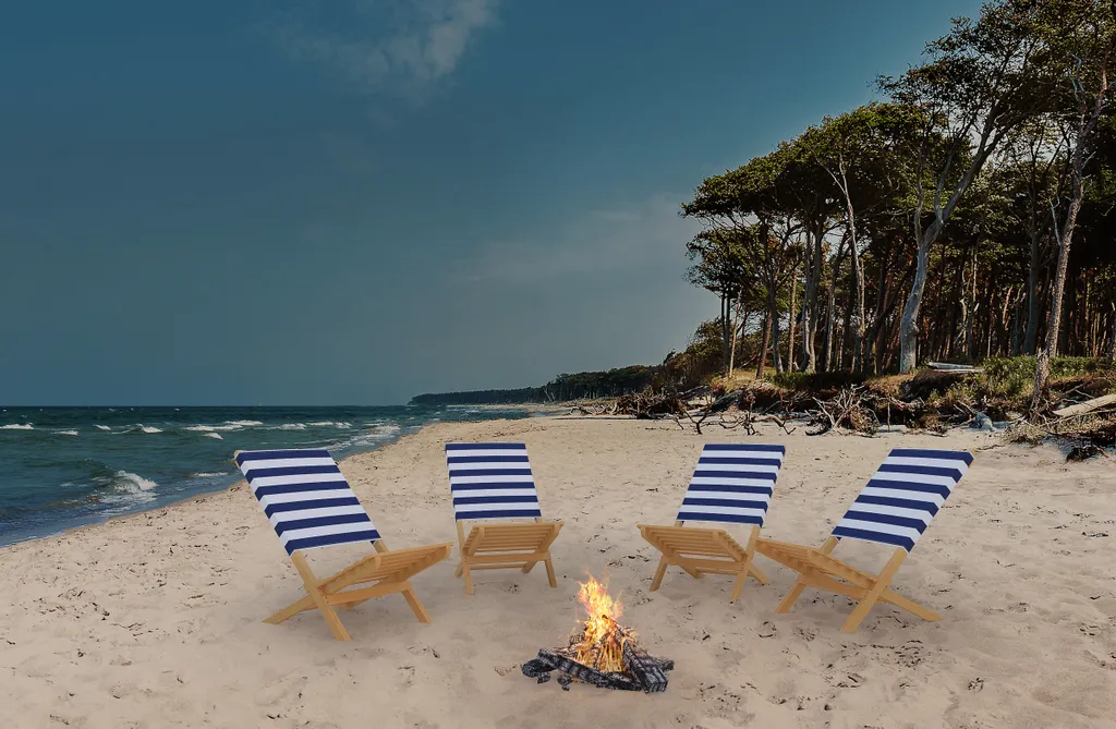 Klappstuhl Strandstuhl Anglerstuhl Gartenstuhl 10-351 – Bild 10