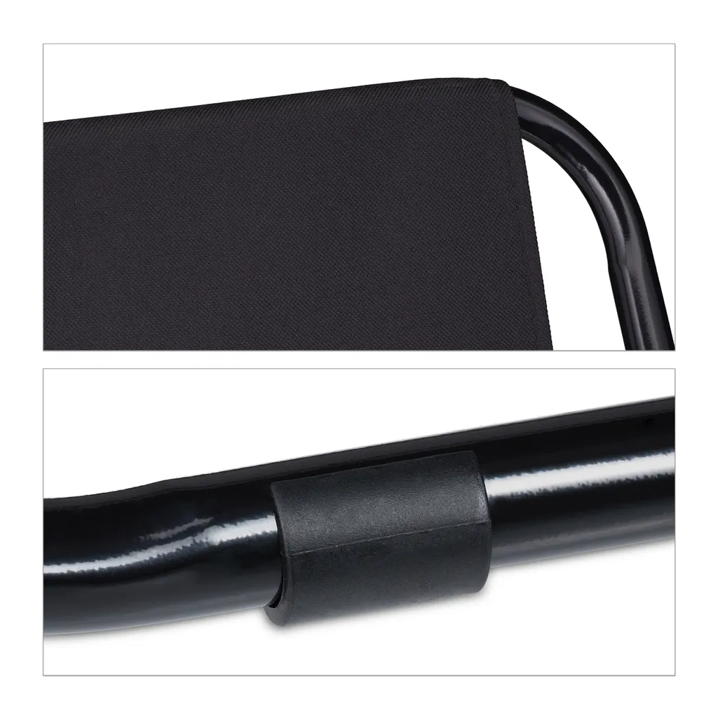 Relaxdays Klappbarer Campingstuhl Im 2er Set – Bild 8