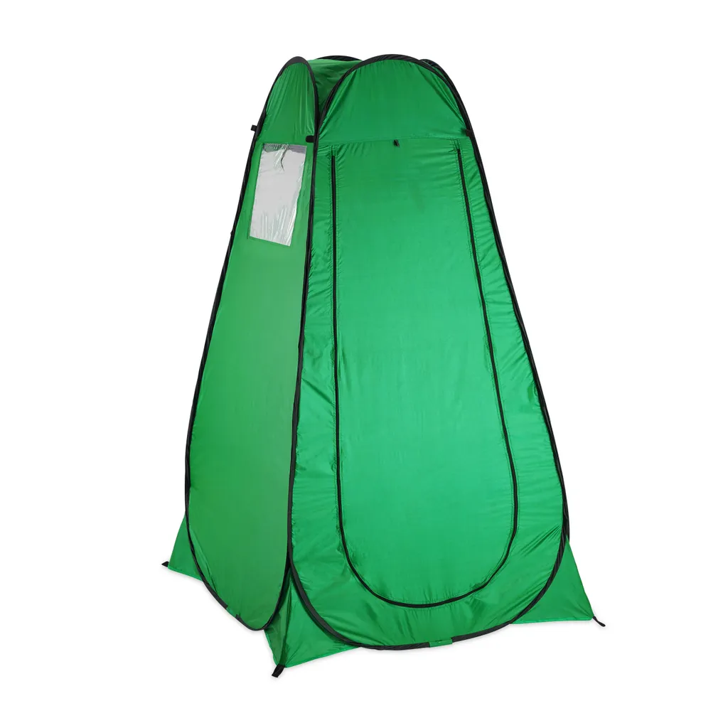Relaxdays Duschzelt Pop Up In Grün – Bild 9