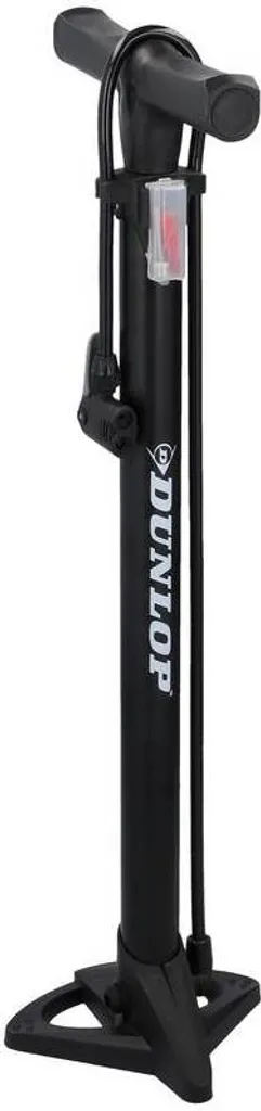 Dunlop Fahrradluftpumpe Für Alle Ventile, Tragbare Luftpumpe, Fahrradpumpe, Standpumpe, Schwarz – Bild 12