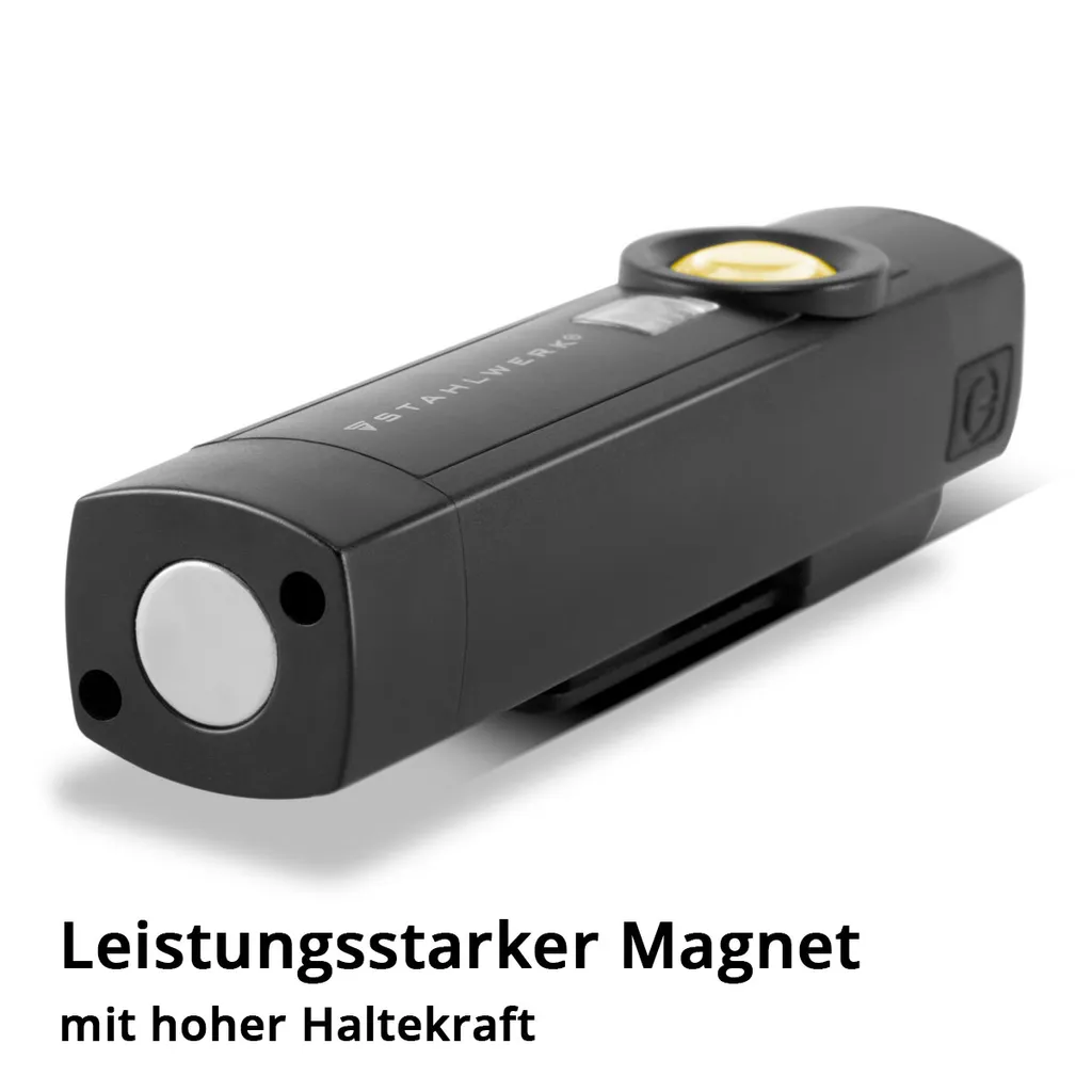 STAHLWERK LED Arbeitsleuchte 5 W Taschenlampe Werkstattlampe Mit 4 Leucht-Modi UV-Licht Akku USB – Bild 3