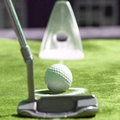 Pressure Putt Trainer Golf Putt Trainingshilfe Intelligente Putt Out Trainingshilfe Mit Parabolisch Gebogenem Design Passend Für Indoor Und Outdoor Golf Putting Cup Loch Übungshilfe Weiß -Campingbedarf Geschäft 7144e42dbe4ae4306913afb2fe0d5ca4