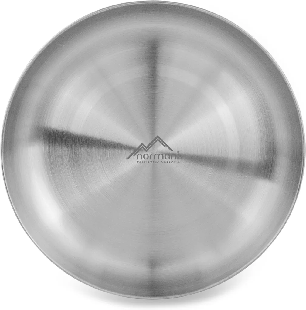 Normani Edelstahlteller – Bild 3