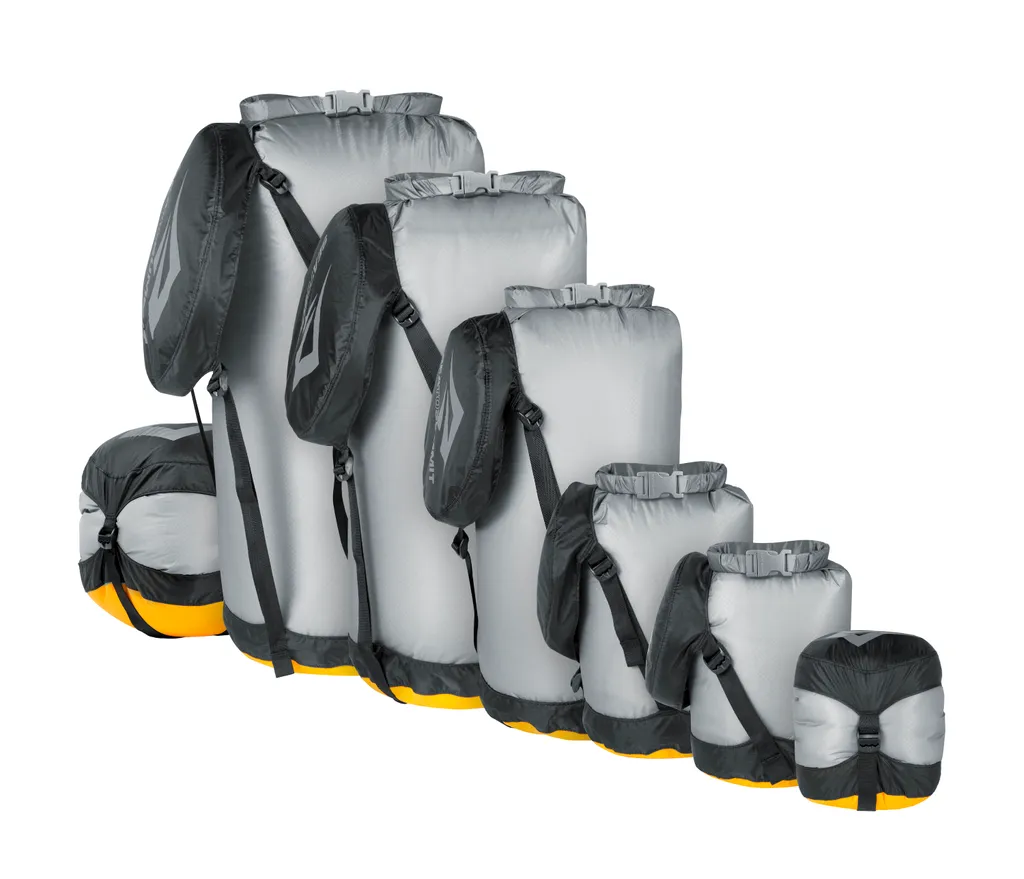 Sea To Summit - EVent Ultra-Sil Compression Dry Sack, Größe:S 10L - ø 18cm X 40cm - 75g - Komprimierbar Auf 3.3L – Bild 5