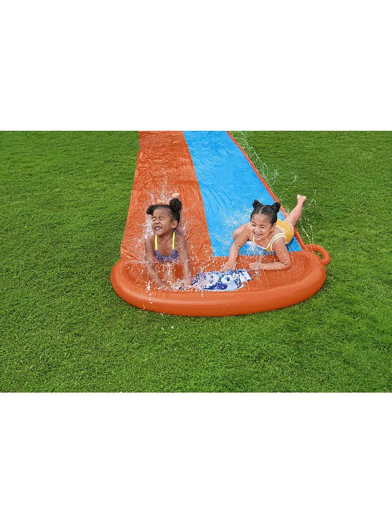 Bestway Sport Bestway® H2OGO!® 2-Personen -Wasserrutsche 488 X 138 Cm Wasserspielzeug Wasserspaß Auswahloutd Lagerverkauf Outdoorauswahl Auswahloutdoor – Bild 2