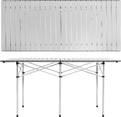 Tectake Camping Klapptisch Aus Aluminium Inkl. Tasche 140x70x70cm - Grau -Campingbedarf Geschäft 77b6cf7cb7f06bc9ffd5f13a493d46c6