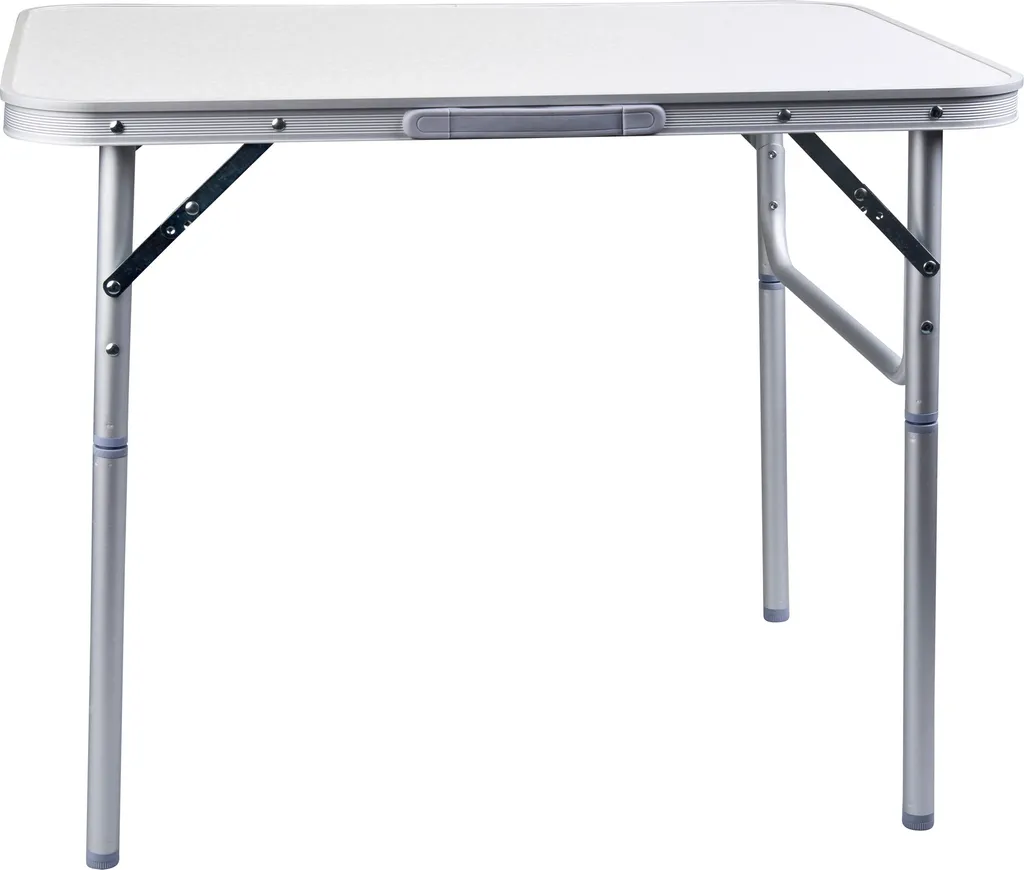 Camp Active Campingtisch - Klappar - Leicht - Höhenverstellbar Von 25 Bis 59CM - Tischplatte 75 X 55 CM - Aluminium/MDF - Weiß – Bild 9