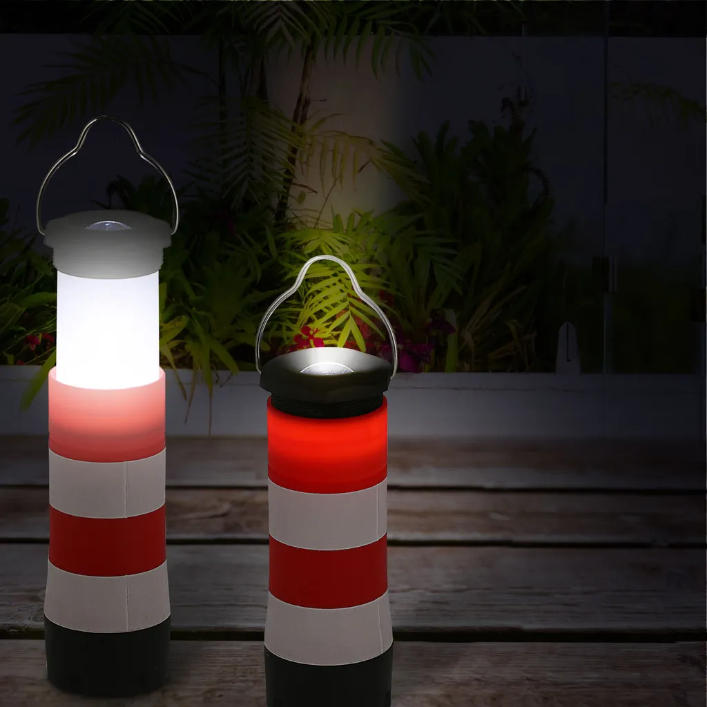 3in1 Taschenlampe Leuchtturm 12er Set Im Display Multifunktionslampe Tischlampe Hängelampe Lampe Ausziehbar Zoomfunktion – Bild 3