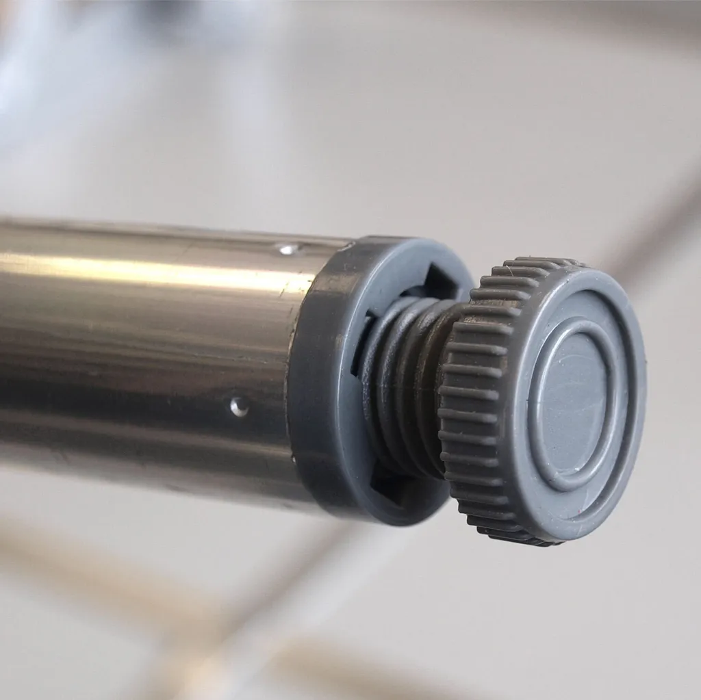 Camp Active Campingtisch - Klappar - Leicht - Höhenverstellbar Von 25 Bis 59CM - Tischplatte 75 X 55 CM - Aluminium/MDF - Weiß – Bild 16