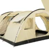 CampFeuer Zelt Caza Für 6 Personen | Beige/Sand | Tunnelzelt 5000 Mm Wassersäule