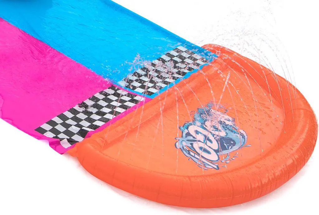 Bestway Sport H2OGO!™ 2er-Wasserrutsche Mit Aufblasbaren Lama-Schwimmtieren 488 Cm Wasserspielzeug Wasserspaß 0 – Bild 20