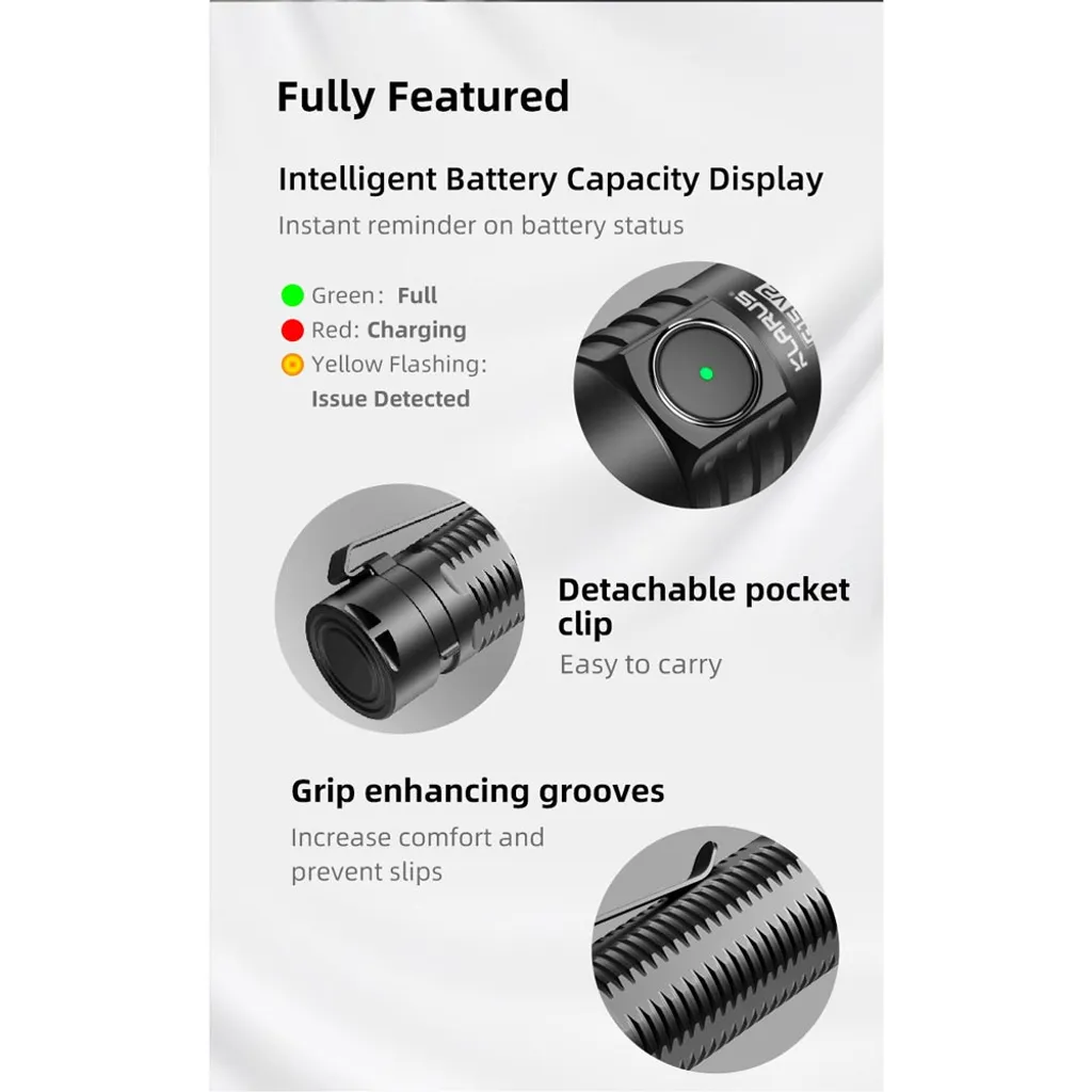 Klarus G15 V2.0 LED Taschenlampe 4200 Lumen – Bild 17