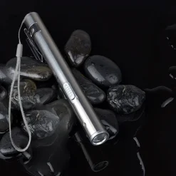 USB Mini Wiederaufladbare Taschenlampe Edelstahl Starkes Licht LED Medizinische Taschenlampen Tragbare Wasserdichte Lampe -Campingbedarf Geschäft 7f11c2bc270b501cb691fef5a131c2d0