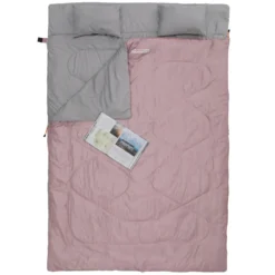 Doppelschlafsack 190+30x150cm Rose -Campingbedarf Geschäft 804ee210fa3bc3d4a940f9ea6c1cf6ef