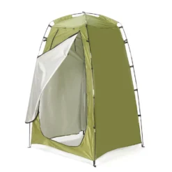 Duschzelt Toilettenzelt Umkleidezelt Angelzelt Beistellzelt Pop-up Zelt Camping Zelt Wasserdicht 120x120x180cm