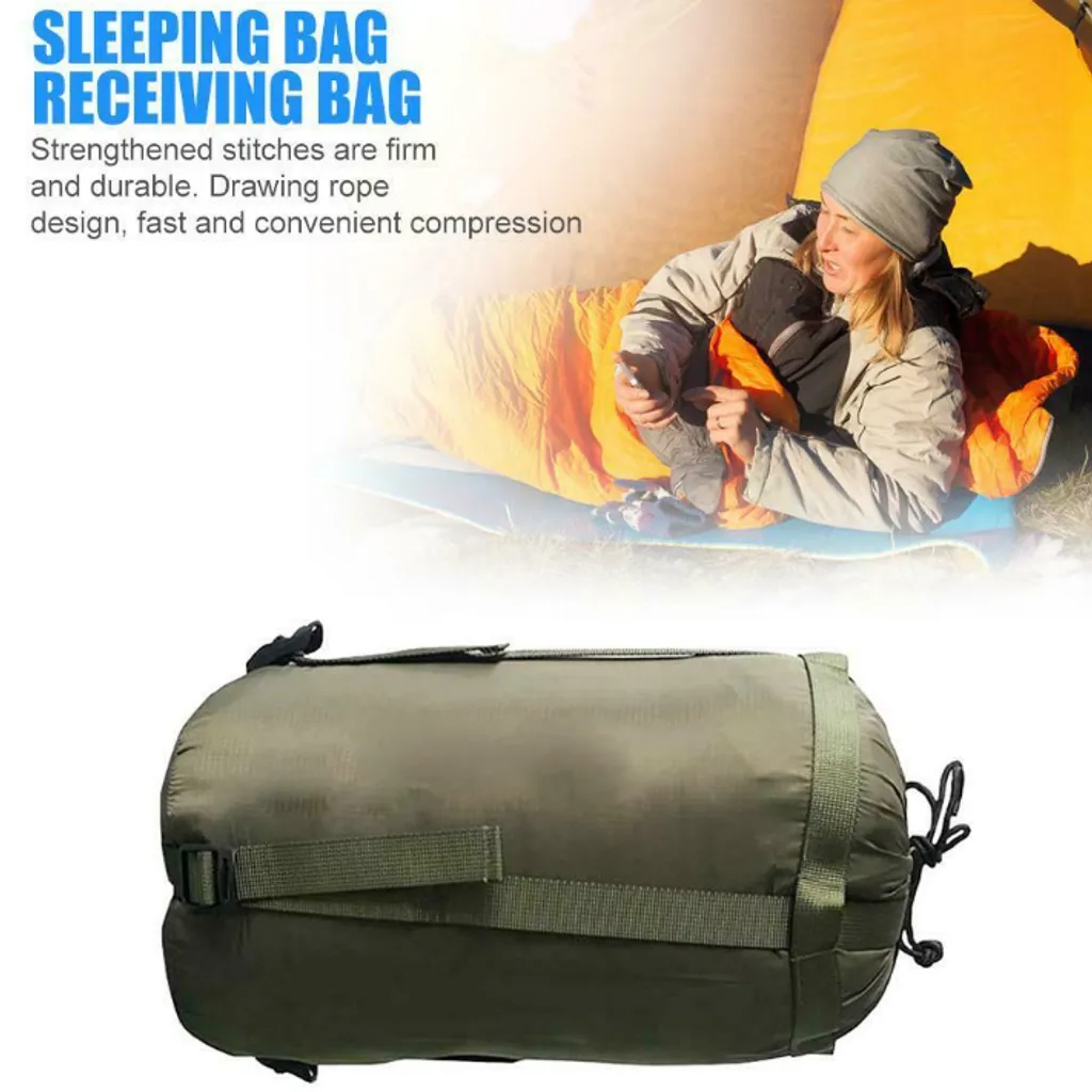 Melario Outdoor Deckenschlafsack Mumienschlafsack Schlafsack Winter Camping Zelt Grün 4 Melario Outdoor Deckenschlafsack Mumienschlafsack Schlafsack Winter Camping Zelt Grün – Bild 2