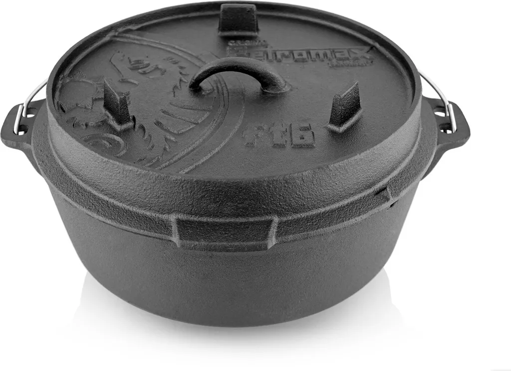 Petromax Feuertopf Ft6 (6qt) Planer Boden (ohne Füße); Ft6-t – Bild 3