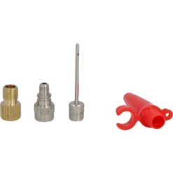 FISCHER Fahrrad-Luftpumpen-Adapter-Set 4-teilig -Campingbedarf Geschäft 8ca5a5f42d6f0788bbf1c58c7b983262