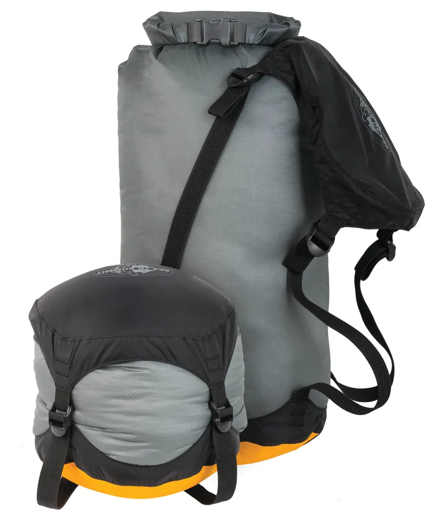 Sea To Summit - EVent Ultra-Sil Compression Dry Sack, Größe:S 10L - ø 18cm X 40cm - 75g - Komprimierbar Auf 3.3L – Bild 4