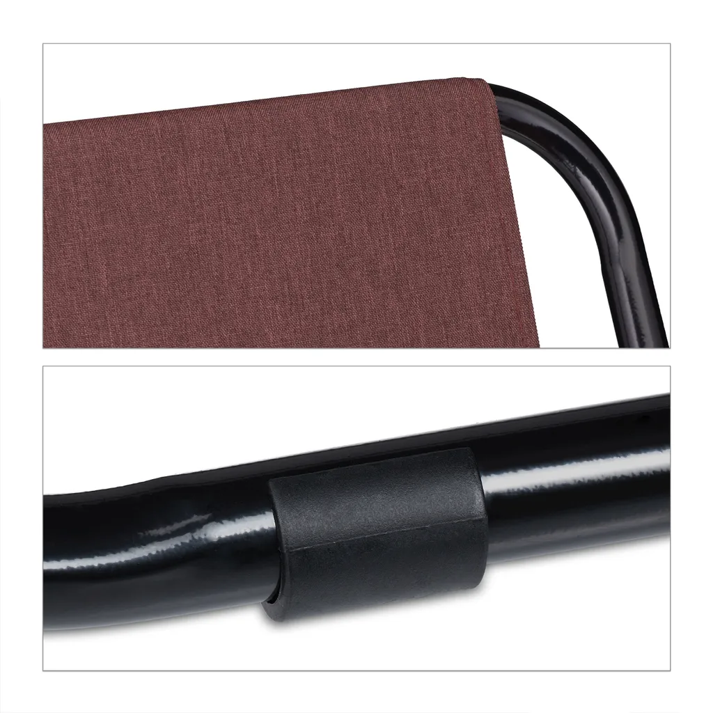 Relaxdays Klappstuhl Camping Mit Sitzverstärkung – Bild 8