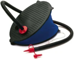 Intex Balg Fußpumpe Schwarz/Blau