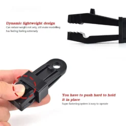 24x Campingzelte Planenhalter Planen Befestigung Klemme Clips Spanner Für Zelt Abdeckplane -Campingbedarf Geschäft 92840fa59dd30447ae82c343f6fb9377