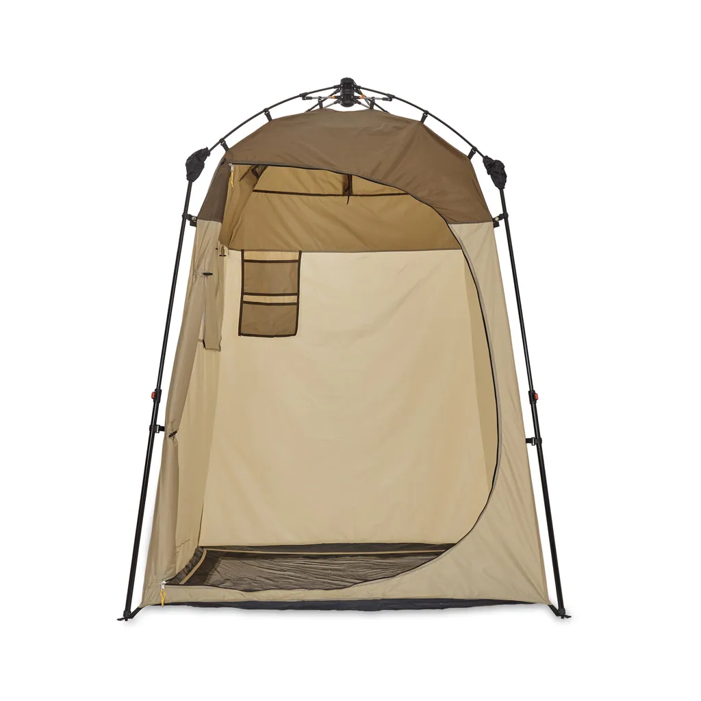 Where Tomorrow Pop Up Duschzelt 155x155x220 Cm Robust Braun – Bild 2