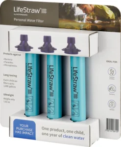LifeStraw Personal 3-er Pack - Kompakter Trinkhalm Trinkwasserfilter -Campingbedarf Geschäft 9567dbcac8aafd2441c78fe76ae32c83