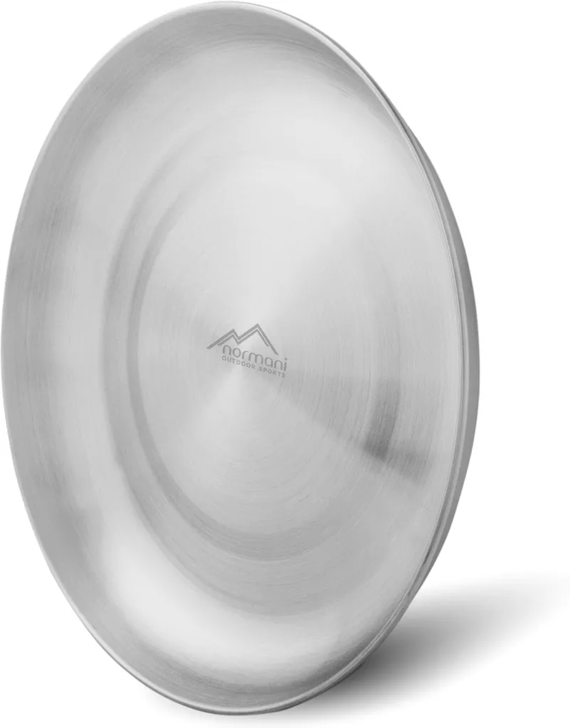 Normani Edelstahlteller – Bild 2