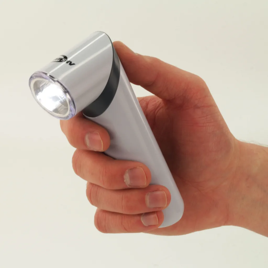 ANSMANN RC 2 Akku-Taschenlampe Mit 3 LED Schwenkbar In Steckdose Laden (20m, 3h) – Bild 5