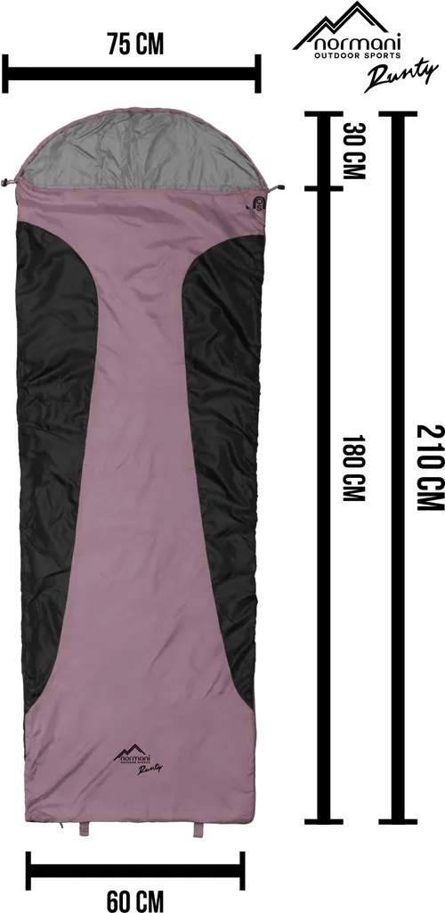 Normani Ultralight-Schlafsack (RV Links) – Bild 4