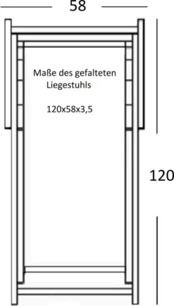 Set Mit 2 Strandstuhl Strandliege Holz Liegestuhl Gartenliege Balkonliege Campingliege Sonnenliege Faltliege Freizeitliege Terassenliege -Campingbedarf Geschäft 99ab5cf94e6c8dff48159565bc875b00
