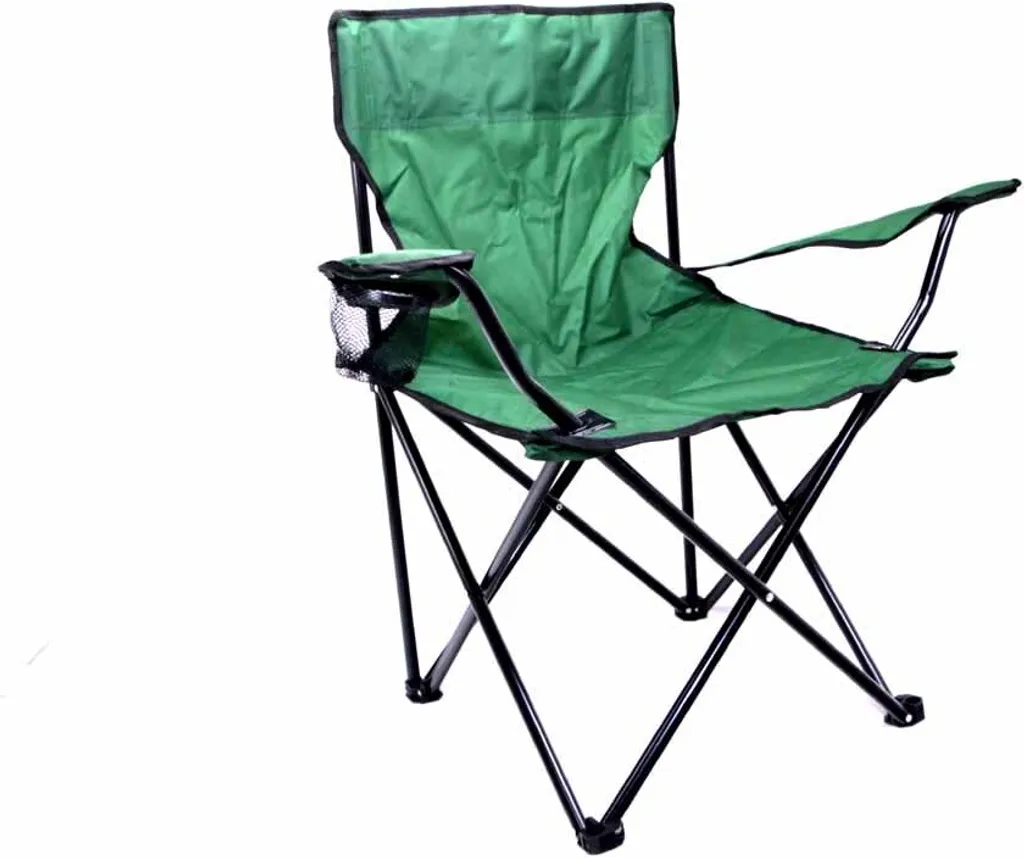 Linder Exclusiv Campingstuhl Mit Getränkehalter, Anglersessel Grün 13 Linder Exclusiv Campingstuhl Mit Getränkehalter, Anglersessel Grün – Bild 11