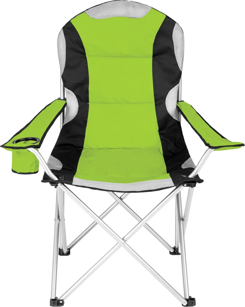 Tectake 2 Campingstühle Mit Polsterung - Grün – Bild 3