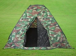 HUKITECH Sekundenzelt Schnellaufbauzelt (selbstaufbauend) - Bis Zu 4 Personen - Angelzelt Kinderzelt Wurfzelt Pop Up Zelt