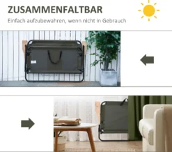 Outsunny Campingstuhl 2-Sitzer Klappbar Tragbar Gartenstuhl Regiestuhl Klappstuhl Mit Getränkehalter Für Outdoor Picknick Wandern Max. Belastung 160 Kg Grün 141 X 67 X 80 Cm -Campingbedarf Geschäft 9c963b30c5631f6385b75b3292ac6d40