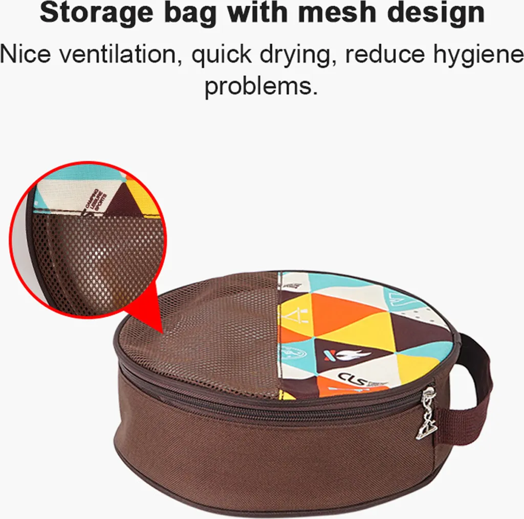 CLS 22-teiliges Tragbares Essteller-Set, Camping-Geschirr-Set, Polierter Edelstahl, Schš¹sseln, Suppent?pfe Mit Aufbewahrungstasche Fš¹r Das Kochen Im Freien, Camping, Picknick, Grillen – Bild 9